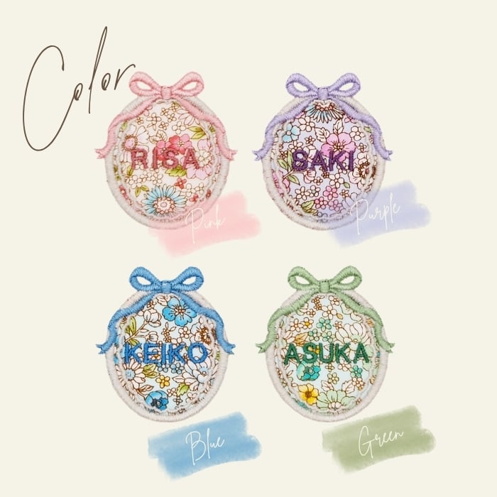 プレゼント ギフト 名入れ 今治タオル ハンカチ フレンチガーリー 花柄 ピンク ブルー グリーン パープル 刺繍 レディース 女性 誕生日 お祝い 贈り物 記念品 かわいい 綿100% 日本製 今治 タオルハンカチ 祖母 実用的 おしゃれ 送別祝い リバティプリント風 かわいい