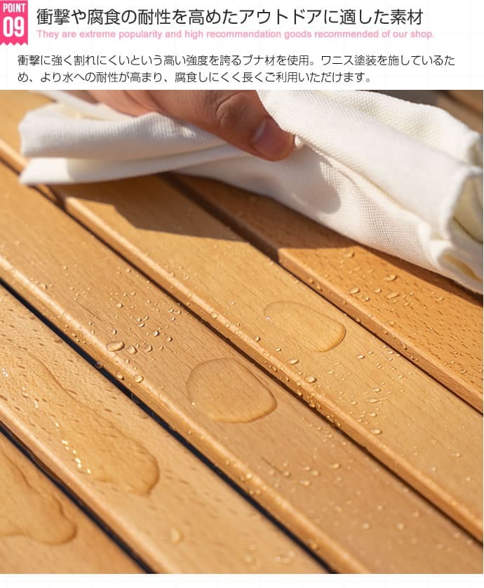 テーブル DIY 折りたたみ レジャー ウッド 90cm 木製 ロール ハイ アウトドア キャンプ バーベキュー ピクニック インテリア