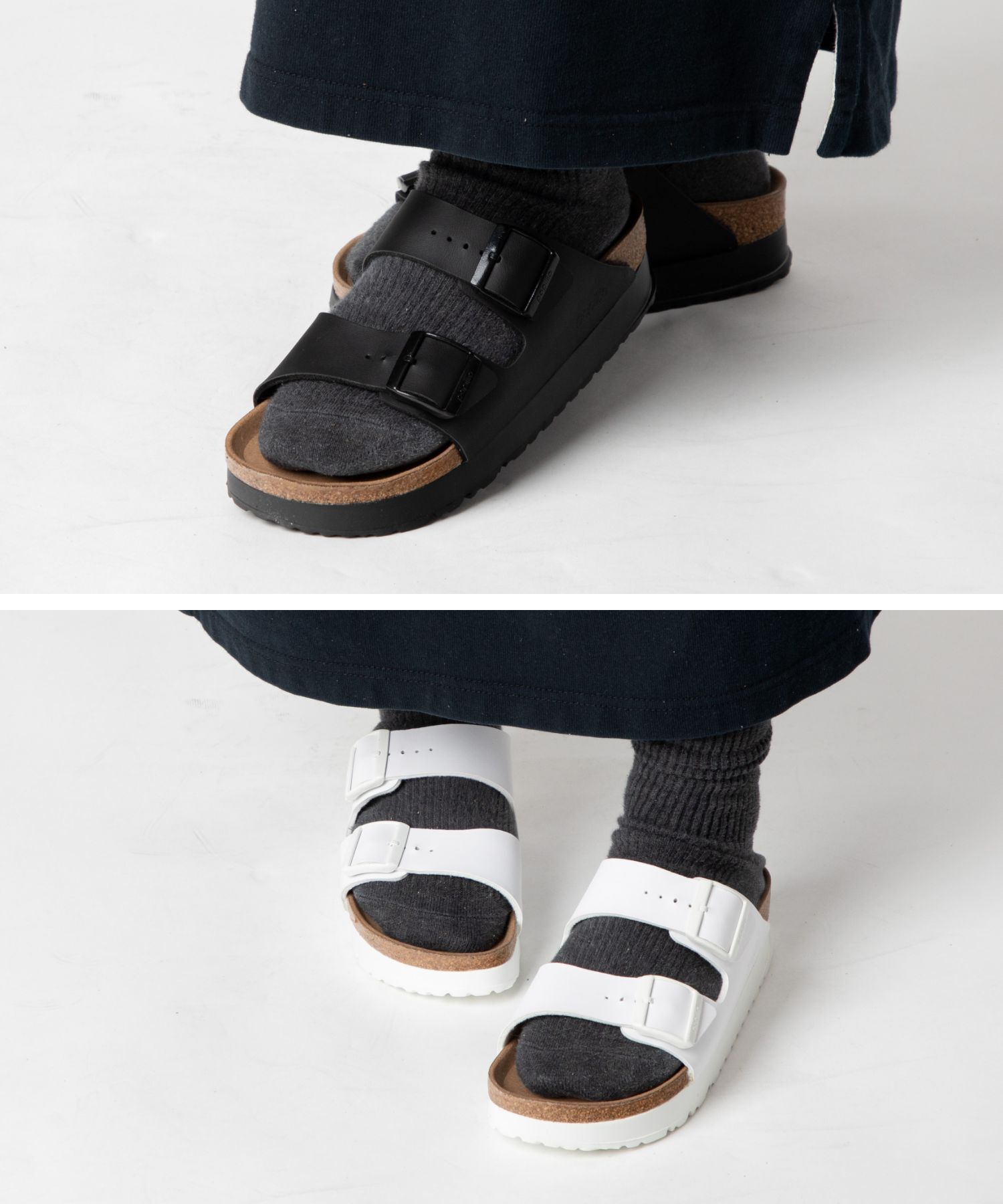 ビルケンシュトック BIRKENSTOCK Arizona Flex Platform アリゾナ フレックス プラットフォーム Narrow ナロー