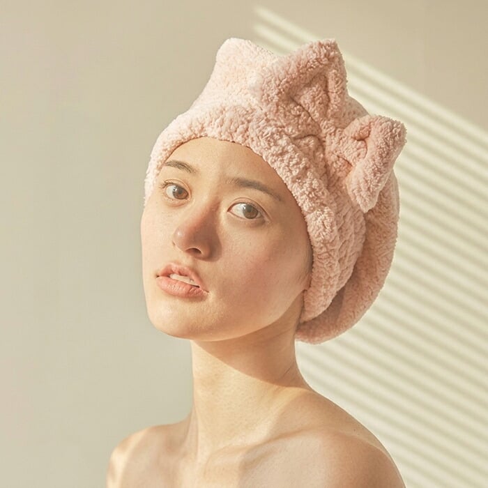 タオルキャップ 大人 子供 通販 ヘアドライキャップ ヘアバンド ヘアドライタオル 吸水 ヘアキャップ 帽子タイプ かわいい リボン スイミング おしゃれ 可愛い タオル プール 海 水泳 湯上がり お風呂上がり キッズ シンプル キッズファッション