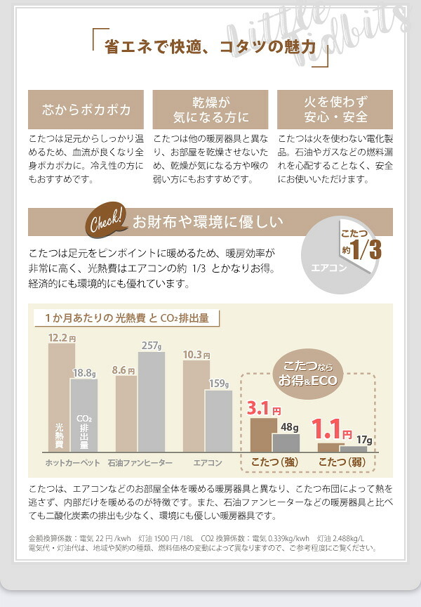 テーブル こたつ 円形 本体 単品 木目調カジュアル リバーシブルこたつ単品 丸形70cm ナチュラル HTR70J 一人暮らし 省スペース 一人用 おしゃれ コンパクト リビング