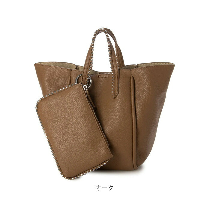 カシュカシュ cache cache トートバッグ 通販 ショルダーバッグ 2way レディース 斜めがけ フェイクレザー トートバック ショルダーバック 大容量 バック バッグ ポーチ付き きれいめ おしゃれ シンプル 無地 肩掛け 合成皮革 通勤 通学 鞄