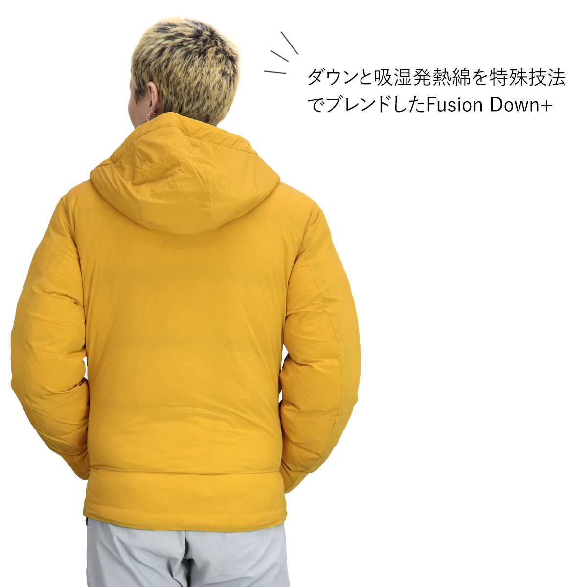 ワークマン 【美品】ギガパフフュージョンダウン(R)フーディーLサイズ 