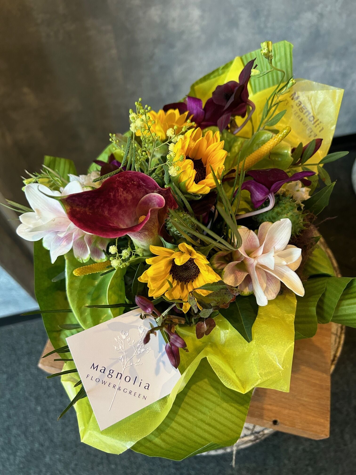 Season Flower Arrangement【M】フラワーアレンジメント ギフト プレゼント 誕生日 記念日  母の日 父の日