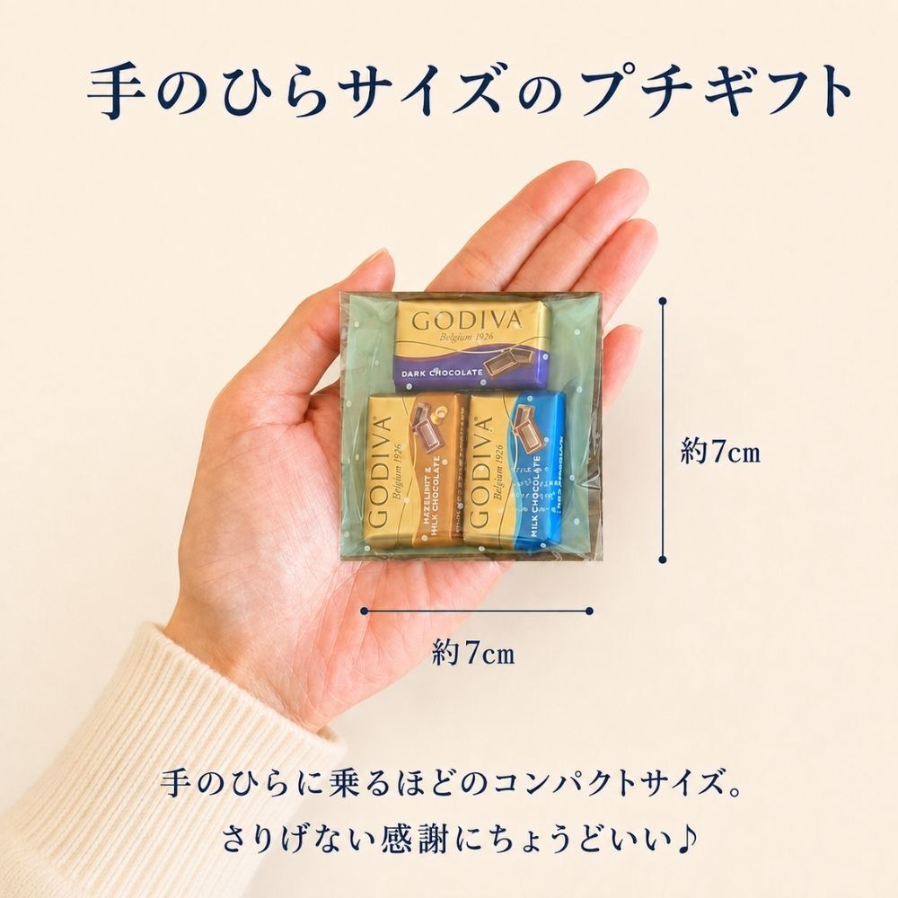 プチギフト 退職 ゴディバ ナポリタン 詰め合わせ 3個入り12個セット