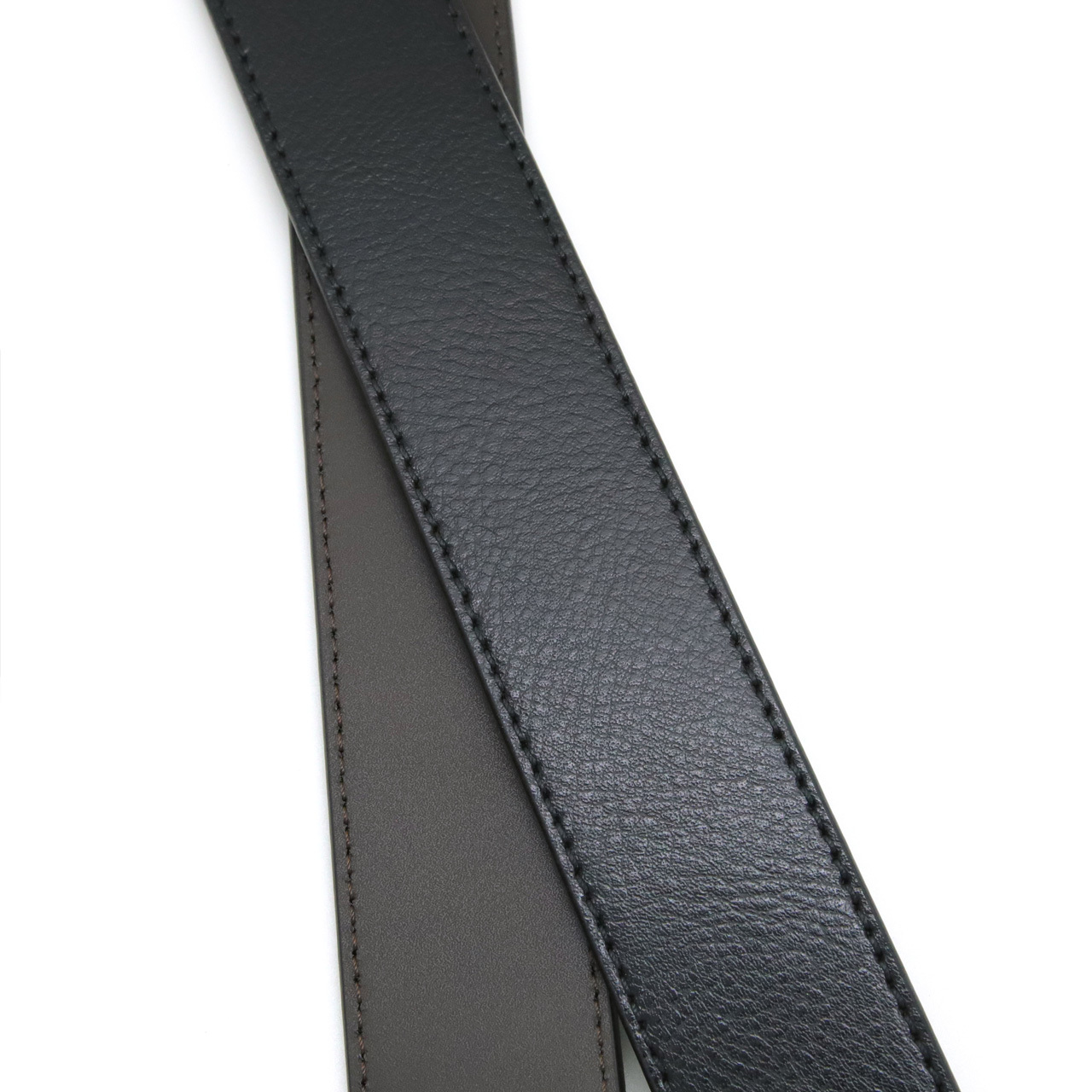 エンポリオアルマーニ メンズベルト リバーシブル レザー 回転式バックル EMPORIO ARMANI ブランド ベルト メンズ ブラック ダークブラウン EM007172 AF29130 MC593 【ラッピング無料 誕生日 お祝い プレゼント ギフト 贈り物】 送料無料