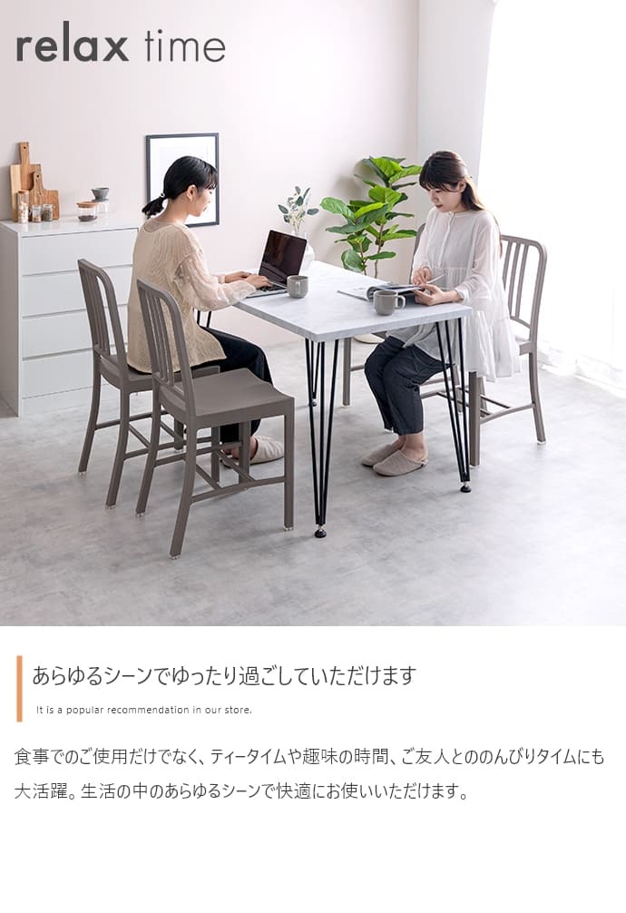 ダイニングテーブル テーブル デスク 学習机 食卓 黒脚 3本脚 奥行70 テーブル単体 韓国 インテリア コンパクト 一人暮らし 幅110 リビング キッチン カフェ PC パソコン リモート テレワーク 在宅 新生活