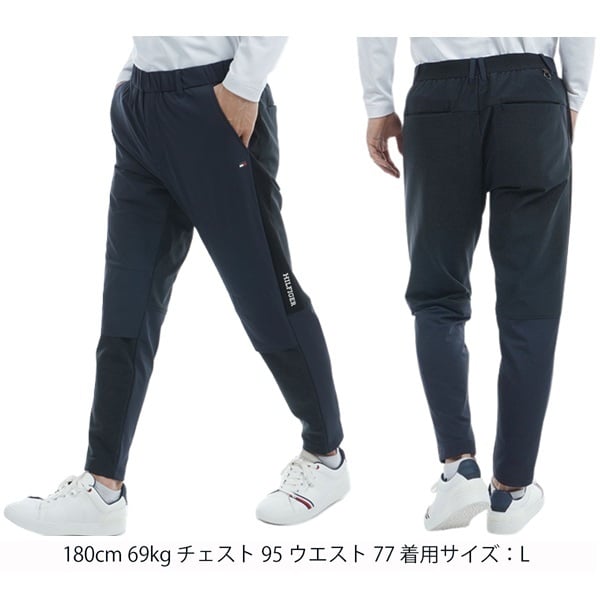 トミーヒルフィガー ゴルフ メンズ ハイブリッド スウェットパンツ TOMMY HILFIGER GOLF THMA491 秋冬モデル お誕生日祝い お祝い 記念品 お父さん 父の日 彼氏 男性 30代 40代 50代 60代  還暦祝い 敬老の日 人気プレゼント プレゼント