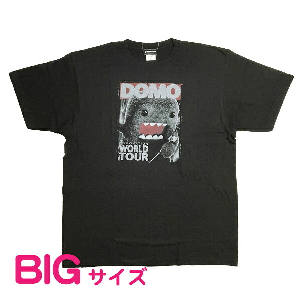 どーもくん WORLD TOUR BIGTシャツ ブラック アパレル NHK 送料込み