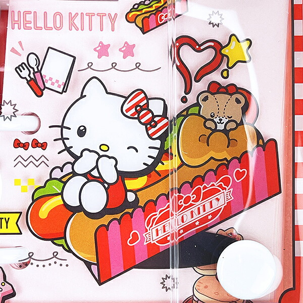 サンリオ ハローキティ ミニシールバインダーチャーム キーホルダー 文具 Sanrio