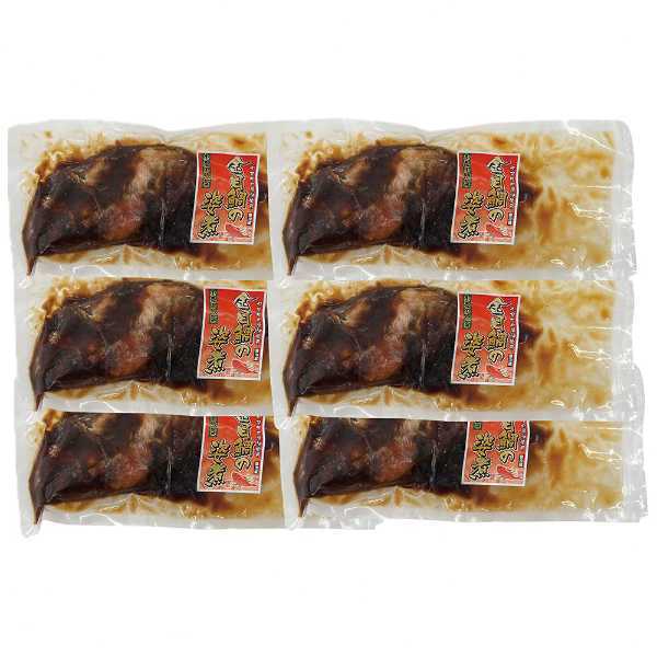 金目鯛 姿煮 6尾セット 国産 煮付け 高級 魚 惣菜 冷蔵 ギフト 贈り物 贈答用 お祝い 内祝い お返し お礼 記念日 ご飯のお供 おかず 簡単調理 湯煎 レンジ 煮魚 煮つけ キンメダイ