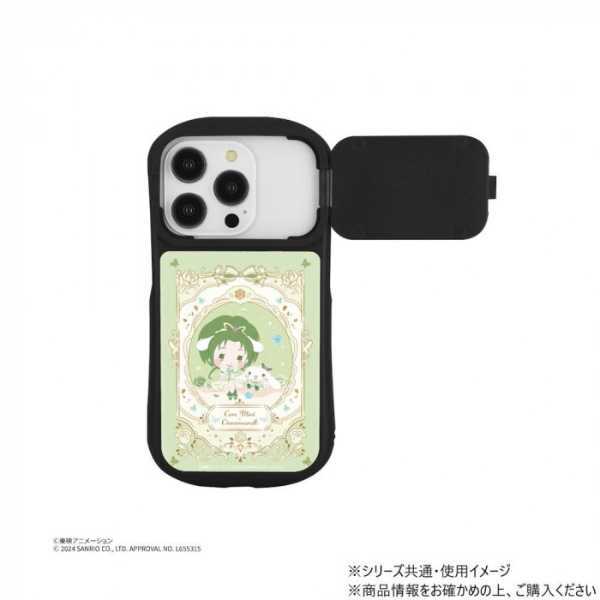 Yes!プリキュア5GoGo! サンリオ コラボ ハイブリッドガラスケース iPhone15 iPhone14 iPhone13 対応 キュアミント 耐衝撃 スマホケース カバー キャラクター グッズ サンリオ正規ライセンス品