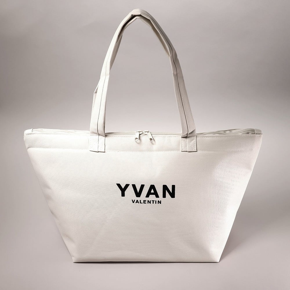 【ラッピング無料】YVAN VALENTIN イヴァンヴァレンティン 限定 保冷バッグ 保温バッグ 2WAY 肩掛け トートバッグ ギフト お弁当 ランチボックス 