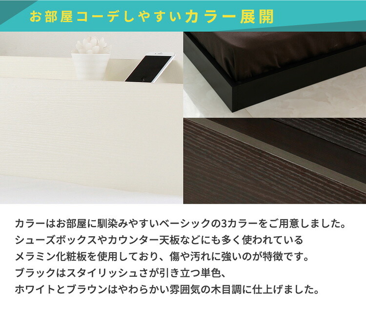 ベッド 寝具 マットレスセット USBコンセント付き 宮付き フロア グレーマットレス フレーム 宮付きフロア ３Ｄメッシュ ロー すのこ コンセント付き ロニー USB 木製 低い ロータイプ セミダブル