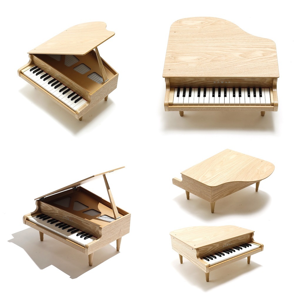 【名入れ無料・ラッピング無料】KAWAI カワイ ミニピアノ グランドピアノ 1144 ナチュラル 32鍵 日本製 ギフト 誕生日 プレゼント ベビーグッズ 出産祝い 男の子 女の子