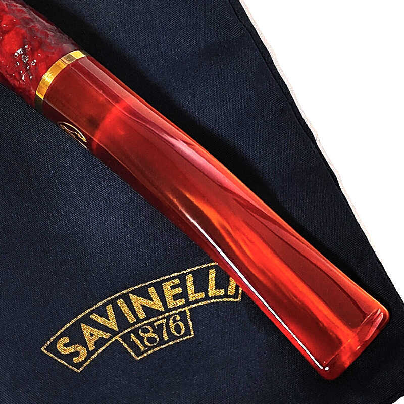 パイプ サビネリ レッド アリゲーター 喫煙具 プリンス ラスティック 9mmフィルター ブラウン パイプ本体 SAVINELLI 高級 鰐 プレゼント ギフト かっこいい おしゃれ メンズ