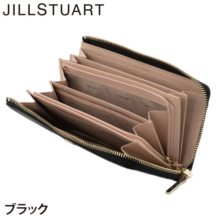 ジル スチュアート 財布 長財布 レディース 牛革 グローリア L字ファスナー 大容量 ギフト JILL STUART