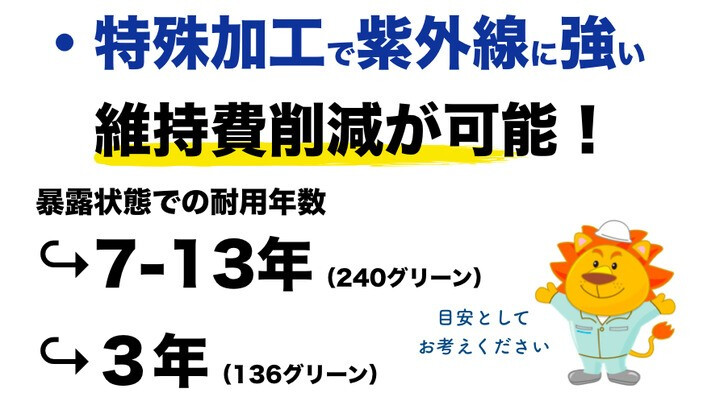 ザバーン 136G 標準防草シート 2m×50m 10本セット 1000平米分 品番 XA-136G2.0 厚み0.4mm 耐用年数 砂利下：半永久 曝露：約3～5年　砂利下 人工芝下におすすめ 高耐久 テープ ピン 別売り 雑草対策 除草コスト削減 デュポン社製