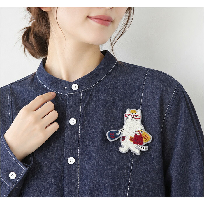ブローチ 刺繍 通販 立体刺繍 アクセサリー ファッション小物 ワンポイント 飾り レディース 女性 ギフト 贈り物 バッグチャーム 帽子 洋服 ストール キャラクター かわいい 可愛い おしゃれ オシャレ