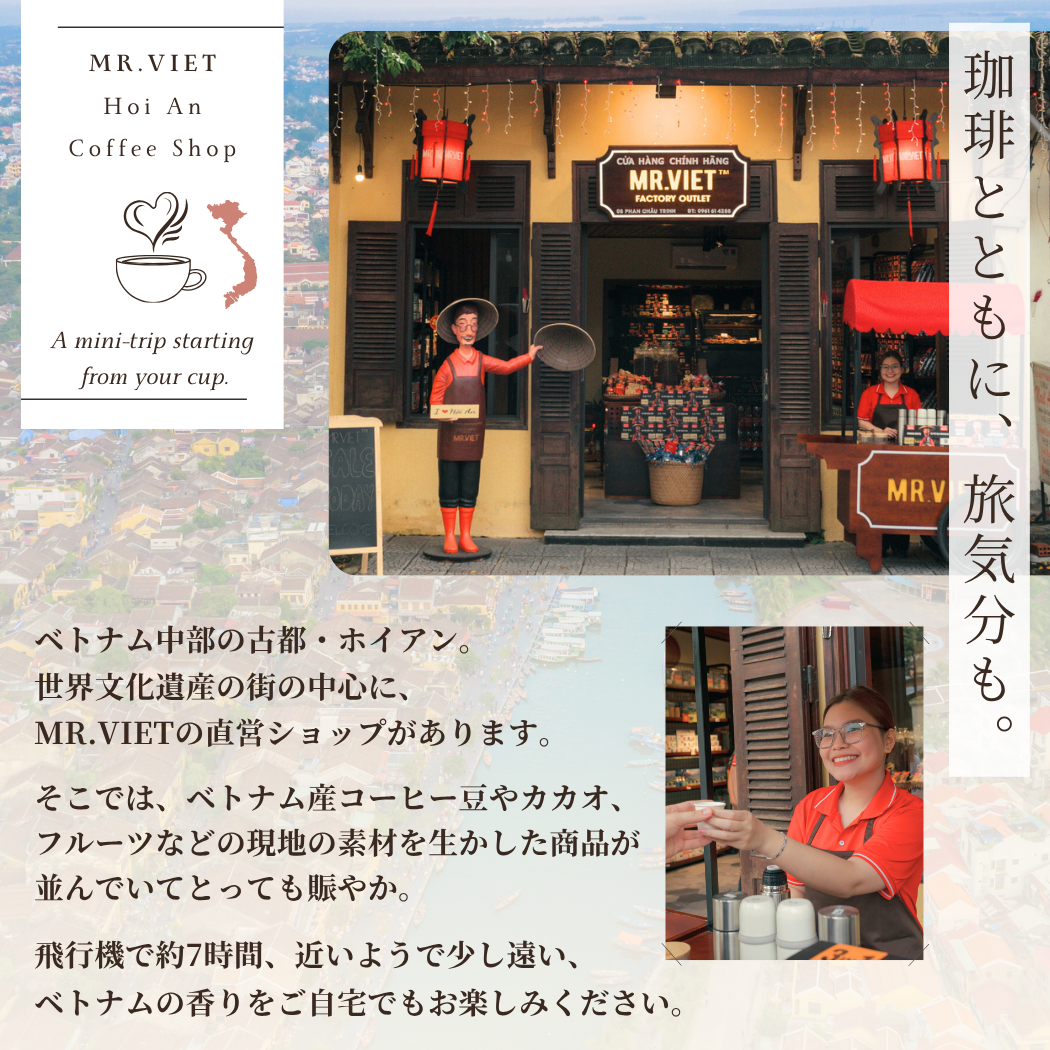 【スティックコーヒー】ベトナムコーヒー｜ココナッツ｜MR.VIET｜ココナッツ香る甘いカフェオレ