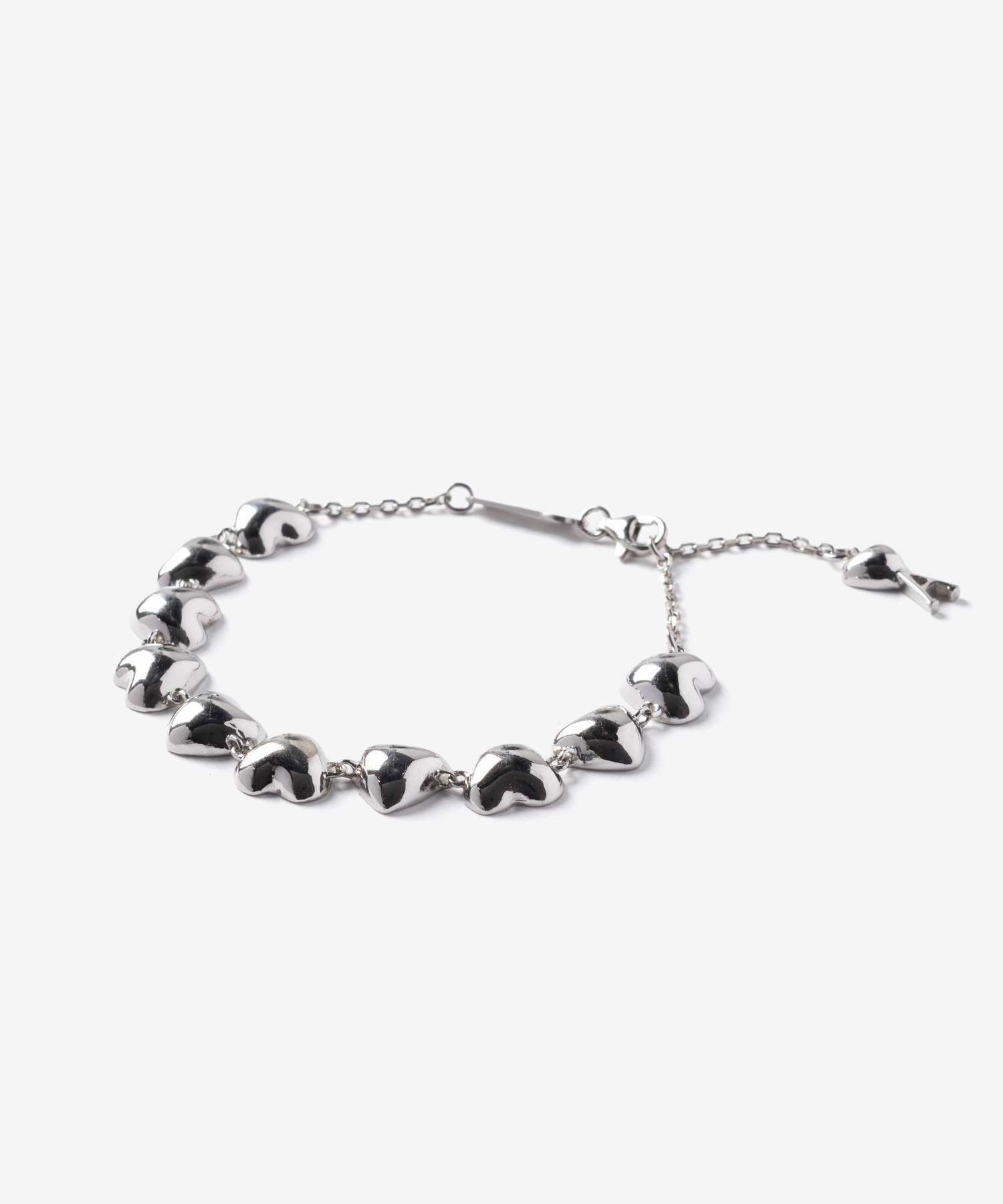 アミ パリス AMI PARIS METAL HEARTS BRACELET メタル ハート ブレスレット UJW983.362 レディース アクセサリー シルバー