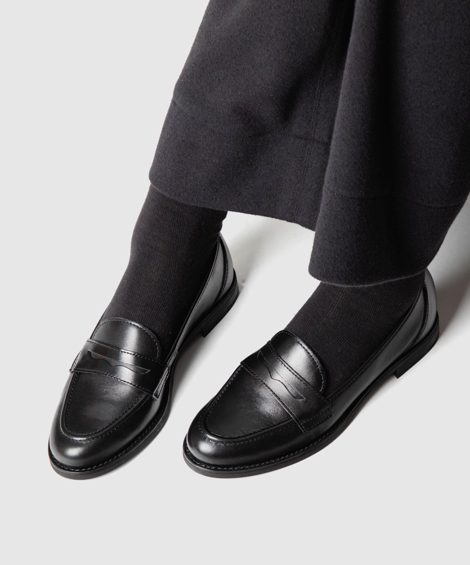 【正規品】 エネス ENESS COIN LOAFERS コインローファー ST-1201 ローファー レザー レディース シューズ