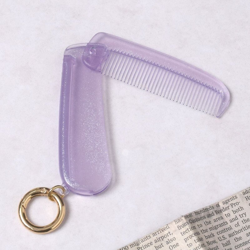 新作入荷 ヘアコーム ヘアブラシ ブラシ 折りたたみ コーム 櫛 クシ 静電気除去グッズ 静電気 帯電 静電気グッズ 髪 髪型 広がり 折りたためる コンパクト 薄い 美髪コーム メンズ レディース 美容 ヘアケア さらさら マッサージ 男性 女性 贈り物 お配りギフト
