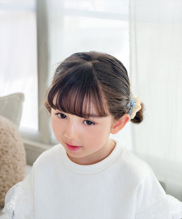ヘアアクセサリー 通販 ミニシュシュ Rora パステルカラー 髪飾りヘアアクセ ヘアゴムセット キッズ女の子 子供子ども 姉妹お揃い プチギフト 卒園式入学式 フォーマル カジュアル ヘアアレンジ ブレスレット ツインテール