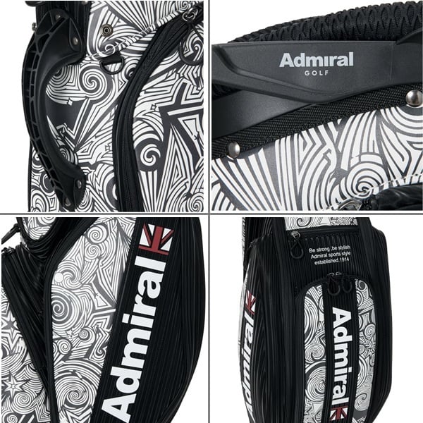 アドミラル ゴルフ キャディバッグ ユニセックス カートキャディバッグダズル Admiral Golf ADMG6BC3 お誕生日祝い お祝い 記念品 お父さん 父の日 彼氏 男性 30代 40代 50代 60代 母の日 お母さん 還暦祝い 敬老の日 彼女 人気プレゼント プレゼント