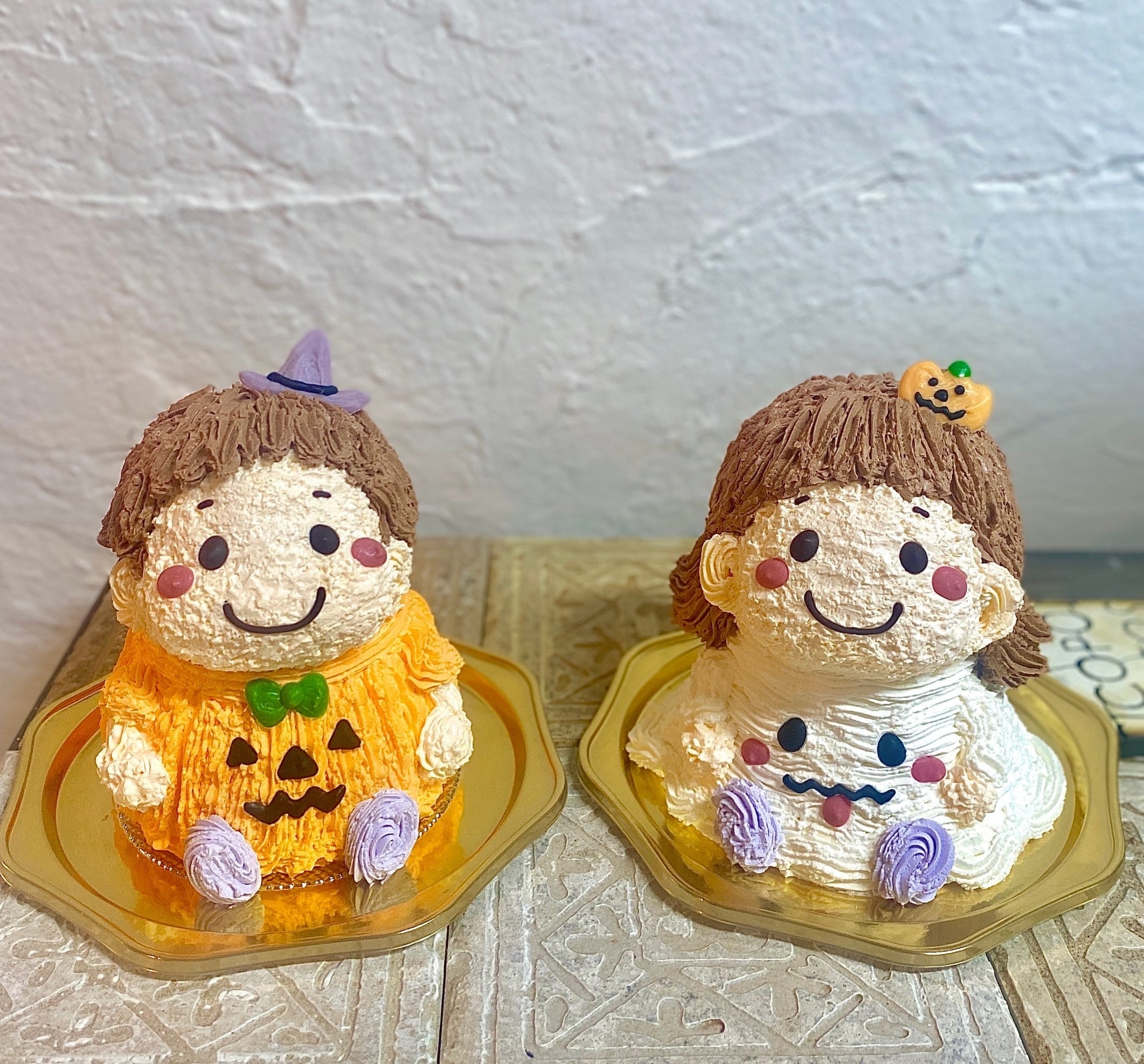 ハロウィンおばけの女の子の立体ケーキ 誕生日 可愛い ケーキ 立体 動物 女の子  子供 人気 プレゼント ハロウィン パーティー 10月