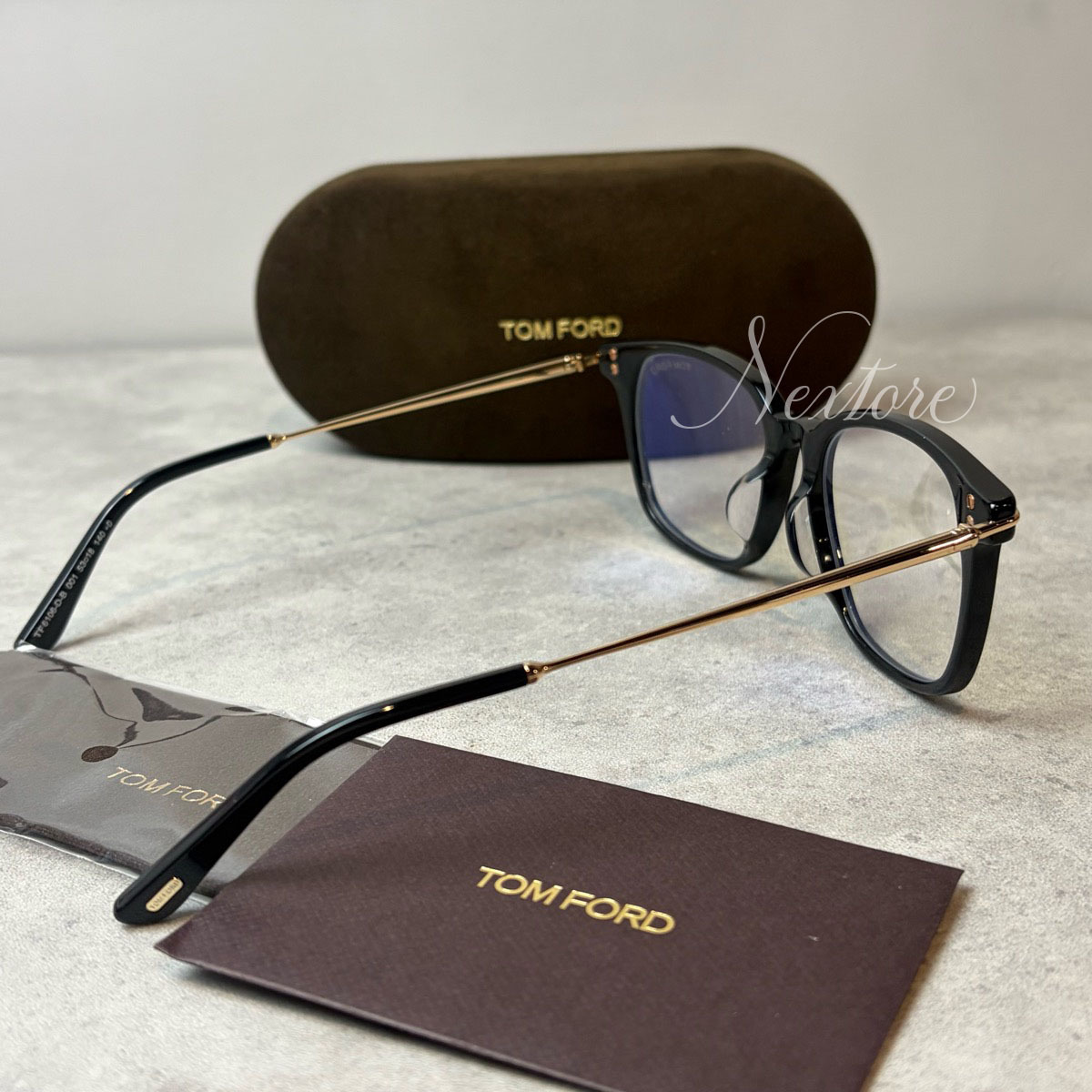 【並行輸入品】【正規品・新品】TOMFORD トムフォード TF6106DB FT6106DB 001 イタリア製 サングラス メガネ 眼鏡 メンズ レディース TOM FORD トム フォード 伊達メガネ ビジネス アジアンフィット