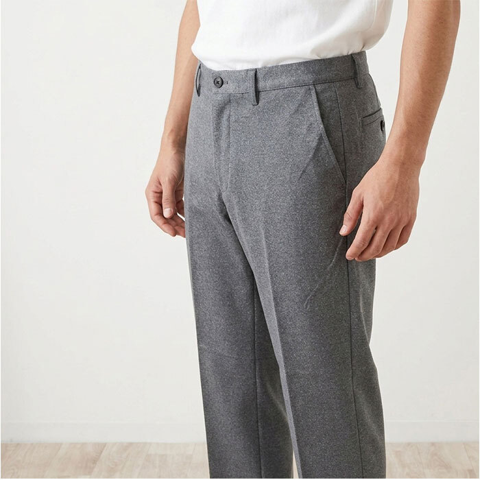 URBAN SQUARE パンツ 66345 通販 アーバンスクエア スラックス メンズ ズボン トラウザーパンツ ビジカジ オフィスカジュアル 通勤 軽い 軽量 ビジネス オフィス イージーケア 仕事着 男性 紳士 ボトムス メンズファッション