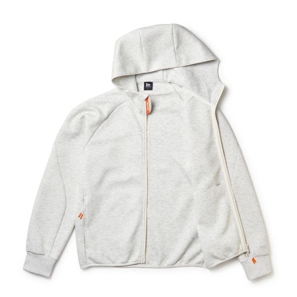 ニューエラ ゴルフ テック スウェット フルジップ フーディー Emboss Logo オートミール New Era Golf (15129441) 2026年秋冬モデル お誕生日祝い お祝い 記念品 お父さん 父の日 彼氏 男性 30代 40代 50代 60代 母の日 お母さん 還暦祝い 敬老の日 彼女 人気プレゼント プレゼント