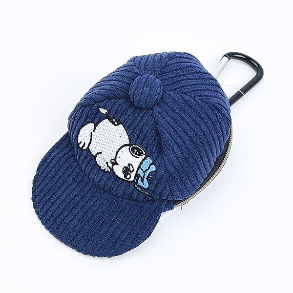 スヌーピー オラフ キャップポーチ ヒッコリー (ネイビー) SNOOPY