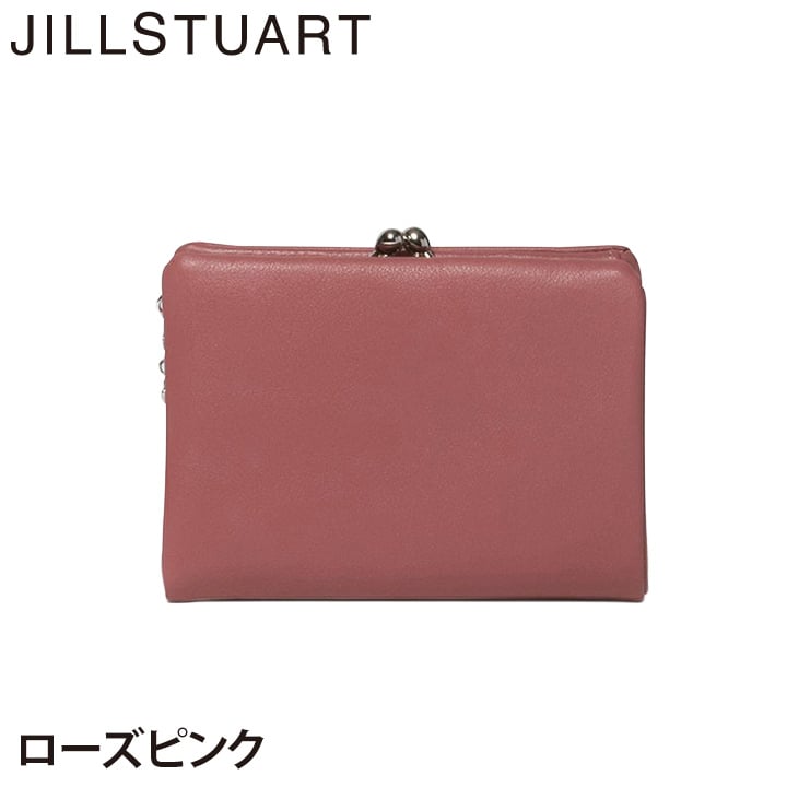 ジル スチュアート 財布 二つ折り レディース 牛革 エンジェル 口金 ハート ギフト JILL STUART