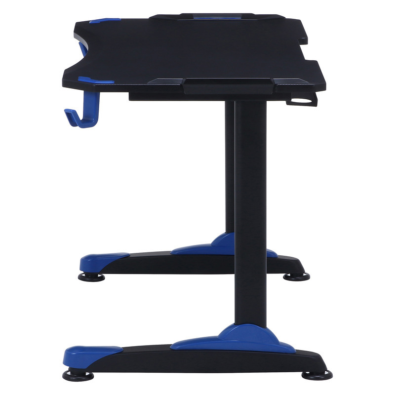 GAMING DESK XeNO(ゼノ)イージー01 FULL ブラック・ブルー 2色展開 デスク パソコンデスク ワークデスク 在宅ワーク おしゃれ シンプル 新生活 家具 インテリア 不二貿易