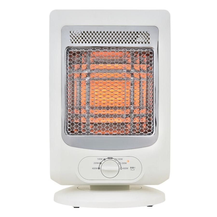 400W リフレクトヒーター 左右自動首振り 上下角度手動調整 三段階出力 ロータリー式 おおたけ RF-Z426