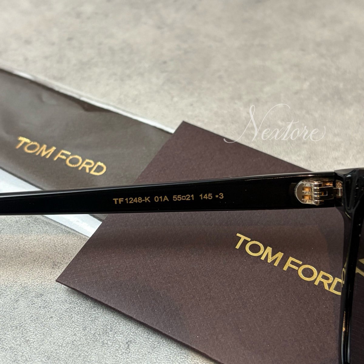 【並行輸入品】【正規品・新品 箱付き】TOMFORD トムフォード TF1248K FT1248K 01A イタリア製 サングラス メガネ 眼鏡 メンズ レディース TOM FORD トム フォード 伊達メガネ