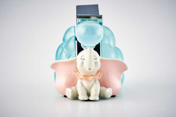 テープディスペンサー ダンボ DUMBO セロハンテープ台 キャラクター 雑貨 ディズニー Disney インテリア デスク周り 文房具 おしゃれ 可愛い ギフト プレゼント セトクラフト