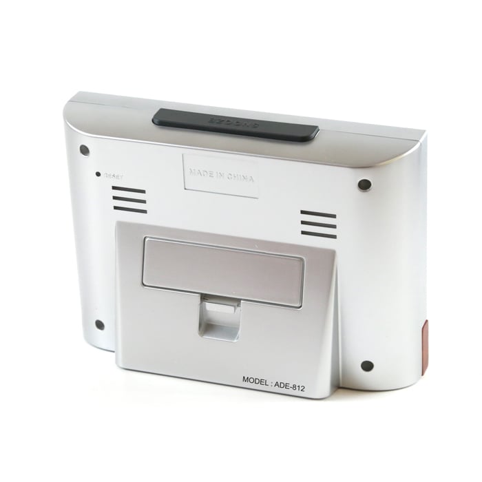 《名入れ 無料》ウッド 電波時計 内祝い お返し 返礼品 記念品　周年記念 電波 時計 置き時計 ADESSO/アデッソ 