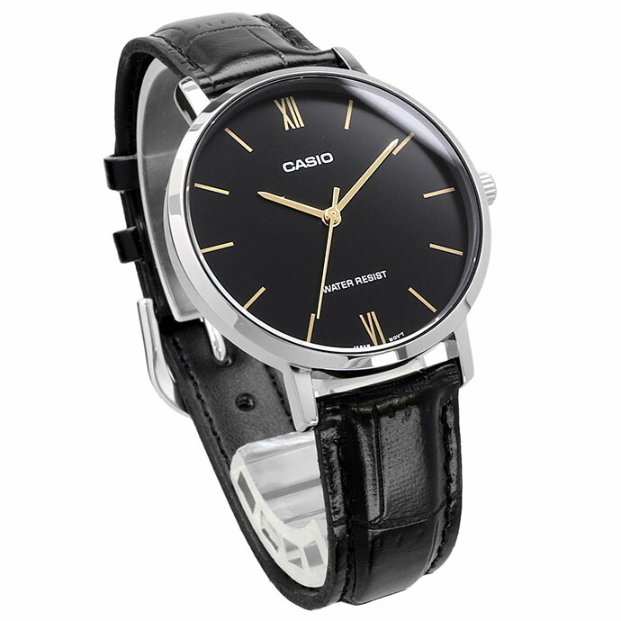 CASIO 腕時計 カシオ 時計 ウォッチ チープカシオ チプカシ シンプル レディース LTP-VT01L-1B