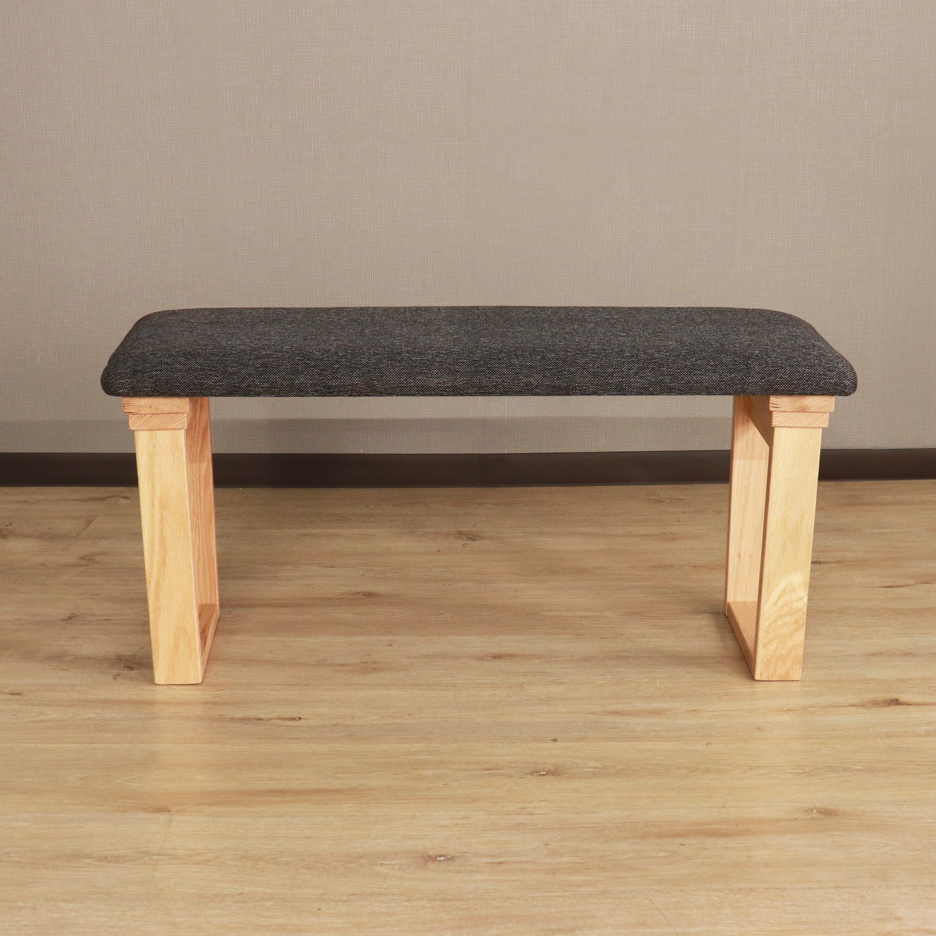 ダイニングベンチ ハイム レッドオーク 天然木 92cm・120cm ナチュラル・ブラウン W92xD35xH44cm / W120xD35xH44cm ベンチ 長椅子 食卓椅子 ダイニング 木製 ナチュラル ブラウン おしゃれ