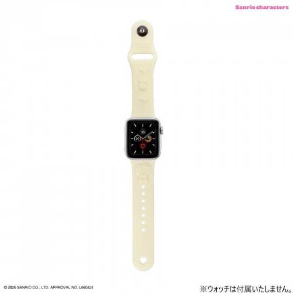 Apple Watch バンド サンリオ ハローキティ シリコン ベルト 38mm 40mm 41mm 対応 交換用 キャラクターグッズ おしゃれ 可愛い レディース メンズ プレゼント サンリオ正規ライセンス品