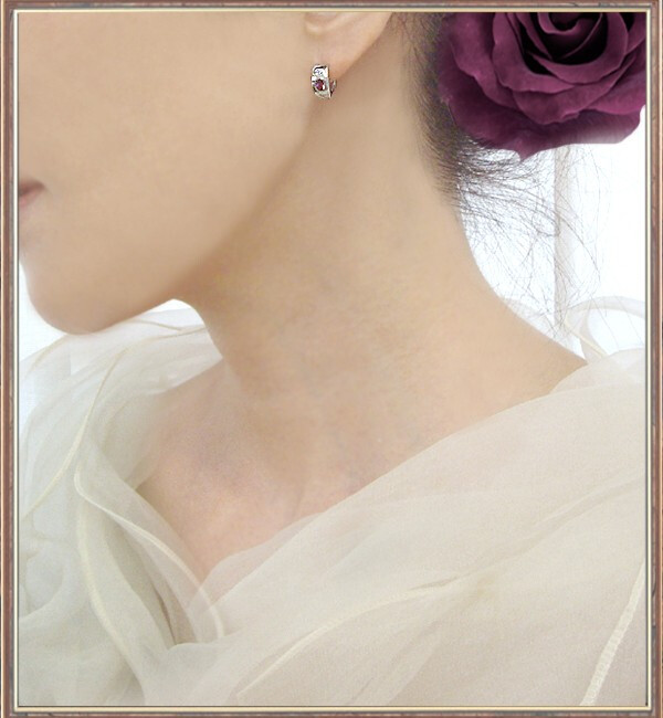 フープピアス K18YG PG WG pt900【0.06ct】オーバルカット オーバル ダイヤモンド フープピアス 誕生石 カラーストーン 3×4 ファンシーカット 人気 母の日 ギフト レディース メンズ フープ 誕生日 記念日 10周年 【送料無料】    LP-446B