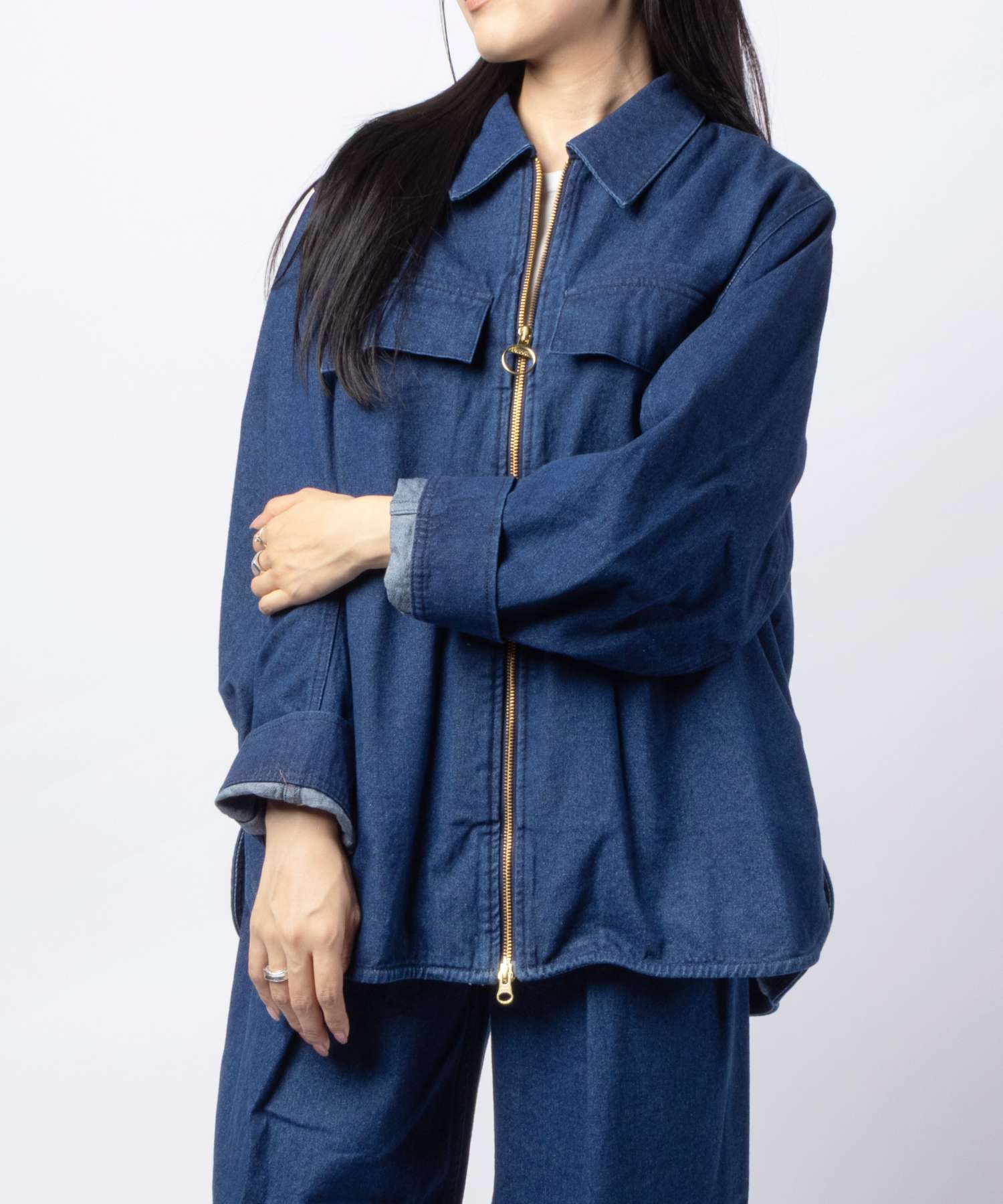 バブアー Barbour ARLA DENIM OVERSHIRT アーラ デニム オーバーシャツ LOS0078 ジャケット レディース アウター リンス ウォッシュ