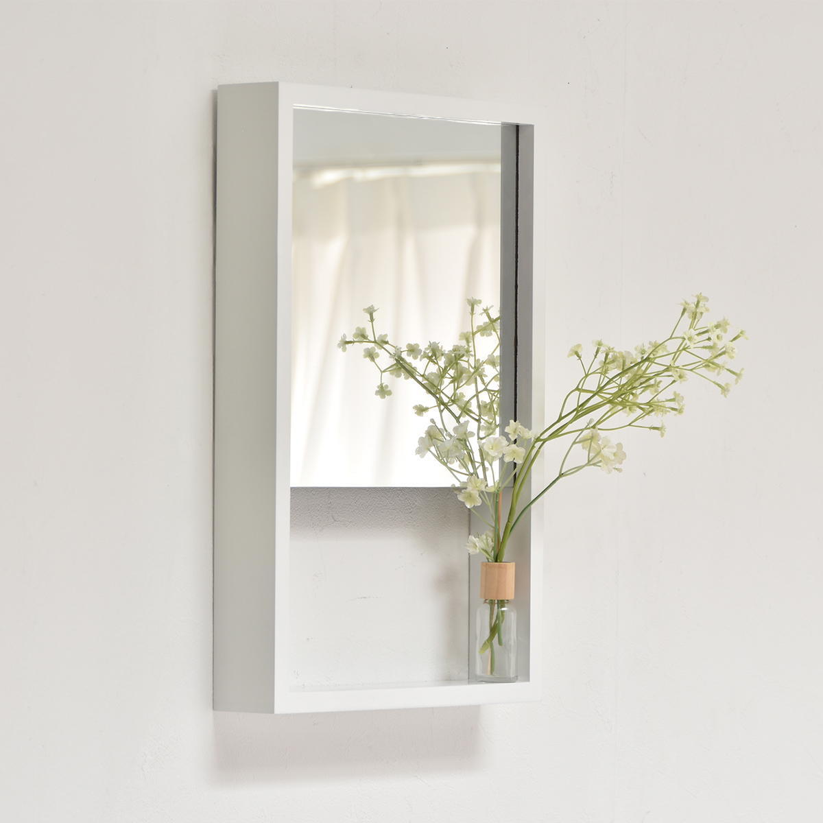 BF DECO Wall Mirror BFMI0251 壁掛け 収納付き ミラー ウオールミラー 鏡 姿見