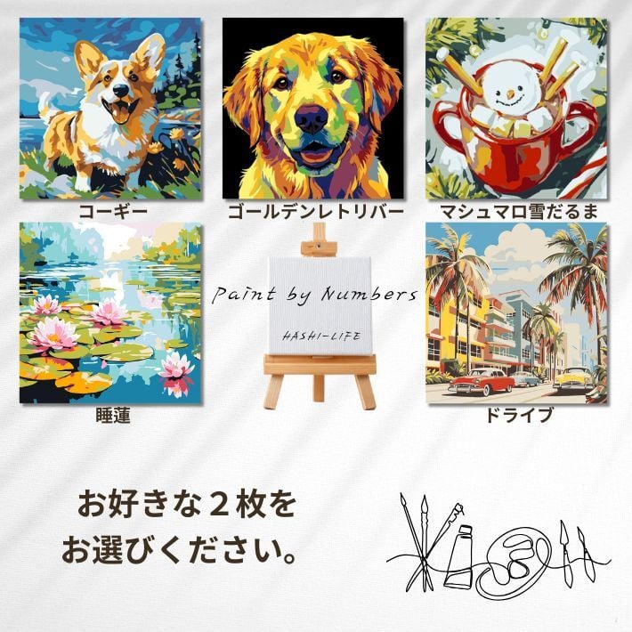 数字塗り絵 大人の塗り絵 ナンバーペイント数字入り 塗り絵 脳トレ 趣味 おうち時間 絵画キット アート 癒し プレゼント 誕生日 母の日 父の日 敬老の日 【無料ラッピング】【選べるデザイン】【送料無料】
