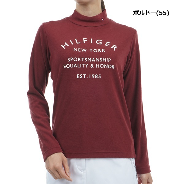 トミーヒルフィガー ゴルフ レディース ア−チロゴ LSモックシャツ TOMMY HILFIGER GOLF THLA486 秋冬モデル お誕生日祝い お祝い 記念品 30代 40代 50代 60代 母の日 お母さん 還暦祝い 敬老の日 彼女 人気プレゼント プレゼント