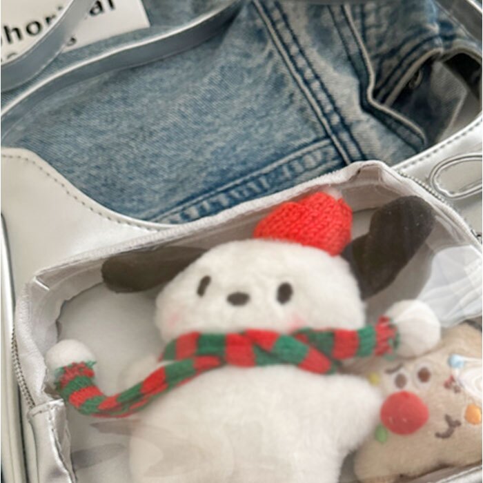 推し活 バッグ ぬいショルダー 通販 ミニショルダーバッグ クリアポケット 推し活グッズ オタ活 ぬいぐるみショルダー ショルダーバック 斜めがけバッグ 見せバッグ トレカケース デコバッグ かばん バック 小さめかばん シンプル レディースバッグ おしゃれ