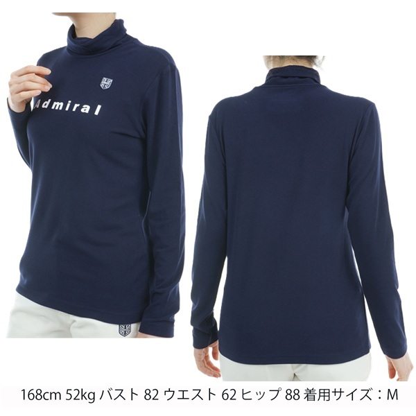 アドミラル ゴルフ レディース ソフトタッチ ロングスリーブ タートルシャツ ADMIRAL GOLF ADLA472 秋冬モデル お誕生日祝い お祝い 記念品 30代 40代 50代 60代 母の日 お母さん 還暦祝い 敬老の日 彼女 人気プレゼント プレゼント